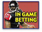 NFL Sportsbooks - In Game Betting