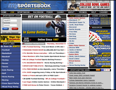My Sportsbook rated #1 by Wager On Football Sportsbook Review