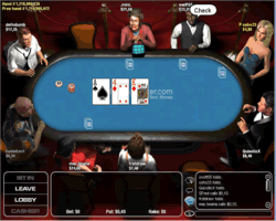 Hold'em Poker Room Screenshot