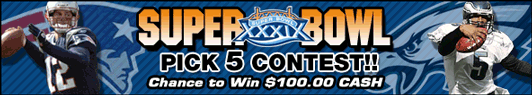 Super Bowl Contest - Click Here