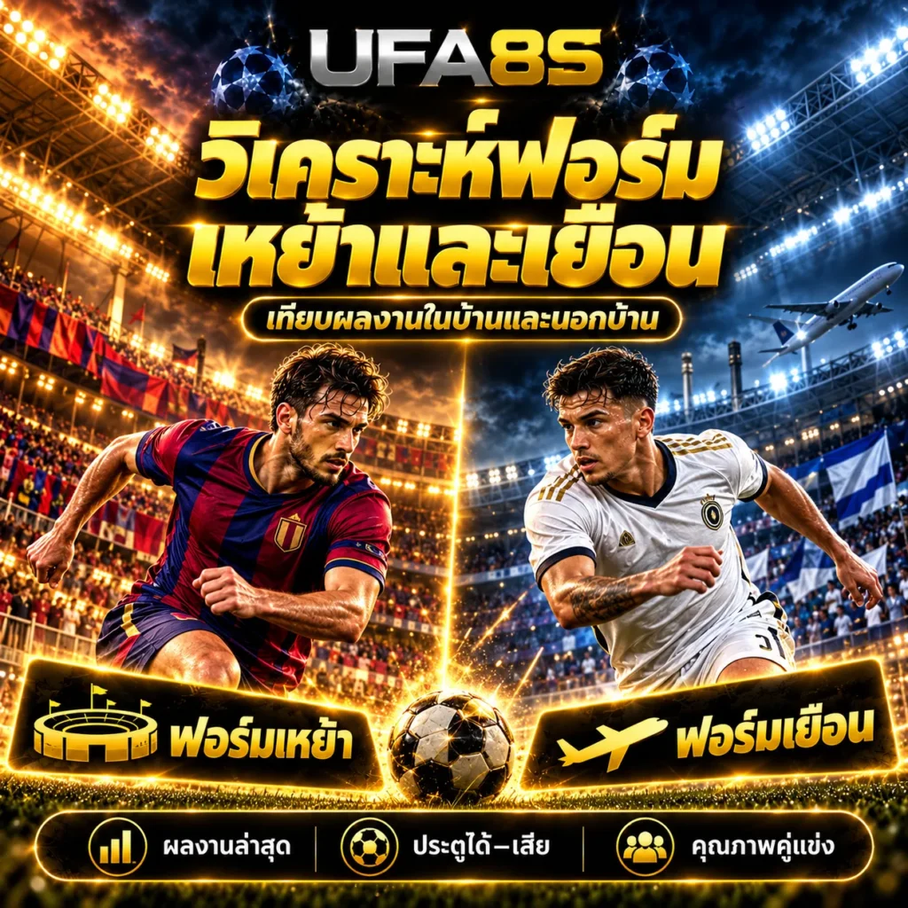 วิเคราะห์ฟอร์มเหย้าและเยือน