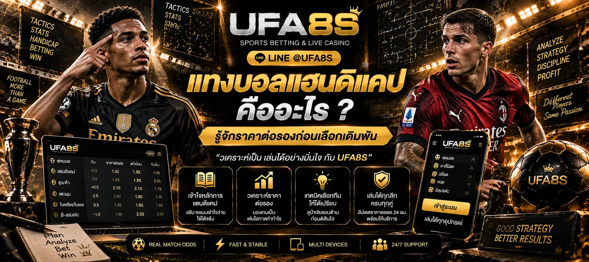แทงบอลแฮนดิแคปคืออะไร